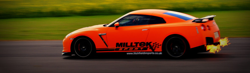 Milltek's Flame Throwing Nissan GT-R