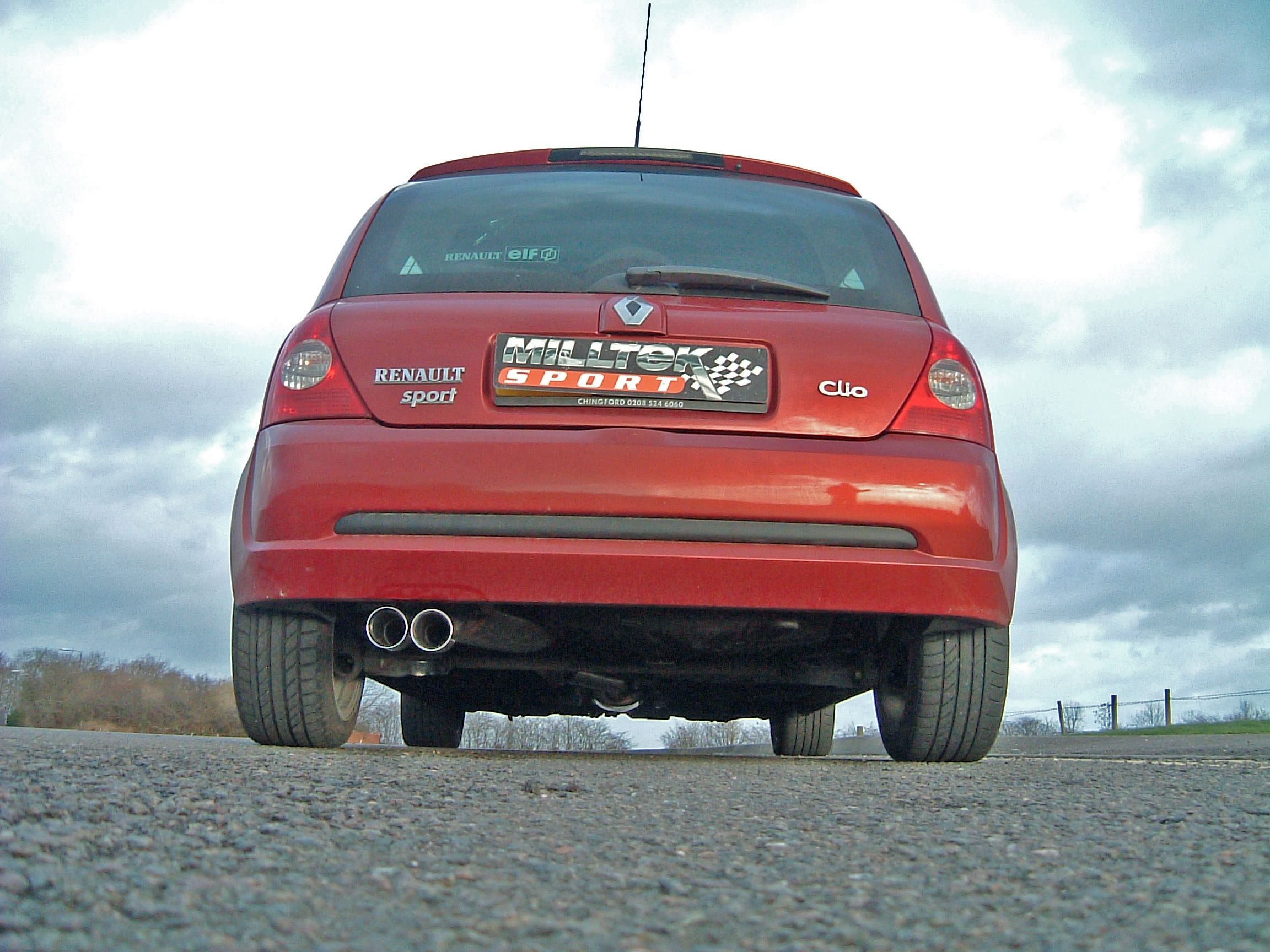 renault clio mk1 exhaust